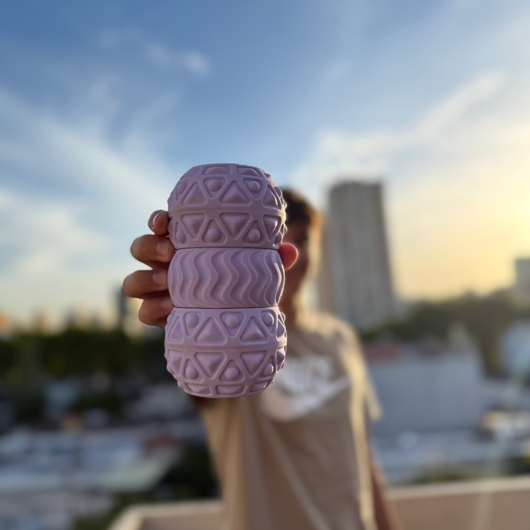 Rolo Vibrador Wave Relief™ – Recuperación Muscular Profesional